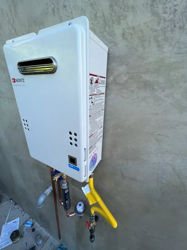 Tankless water heater installation for Historic Downtown Forest Grove homes