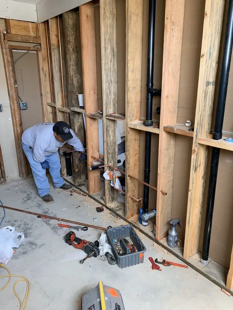 Commercial rough-in plumbing for Gas Line Repair in Historic Downtown Forest Grove